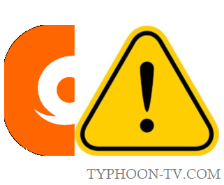 Typhoon TV not working